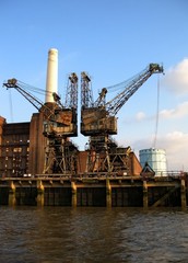 Fototapeta na wymiar battersea power station