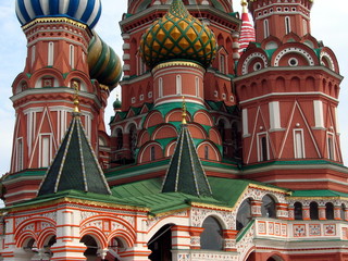 Fototapeta na wymiar Moskwa szczegółowo kościół