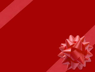 festive ribbon (+clipping path, xxl)