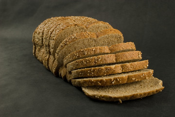 sliced wheat bread