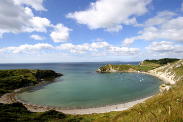 lulworth cove, dorset