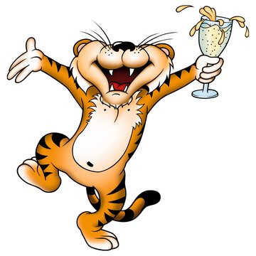 tiger 04 and drink
