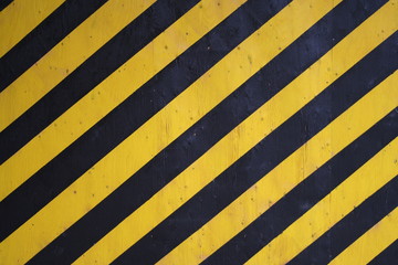 black and yellow warning stripes background