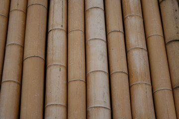 bamboo wall detail