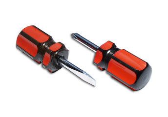 screwdrivers isolated