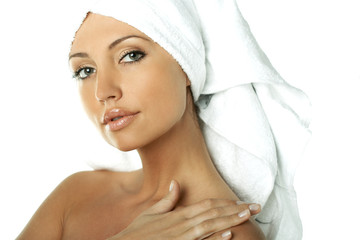 beauty after bath