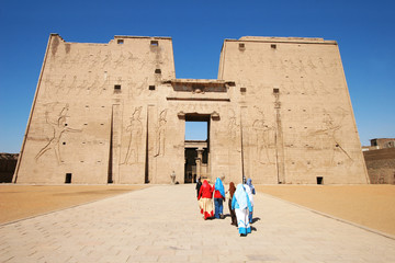 edfu tempel - ägypten