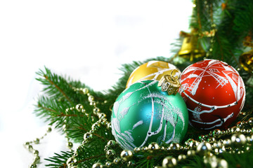 christmas baubles