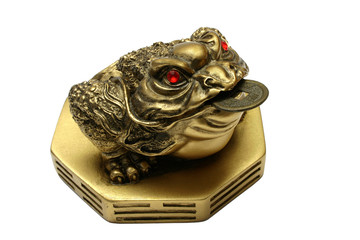three legged money toad