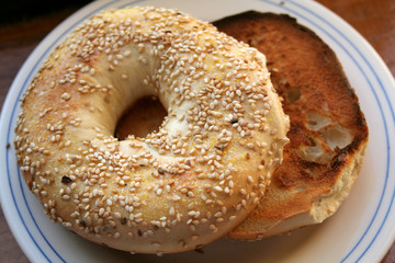toasted bagel