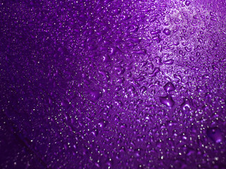 violet water drop for background