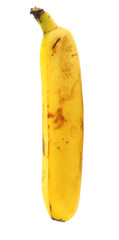straight banana on white - 1907842