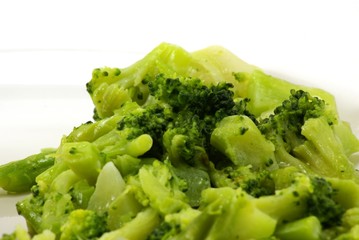 broccoli and butter
