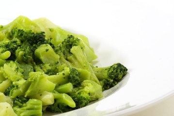 broccoli and butter