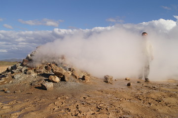 volcanic fumes