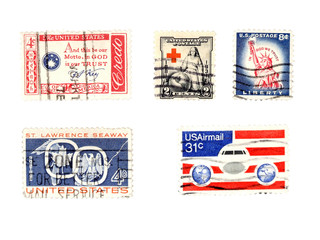 old us postage stamps - collectibles