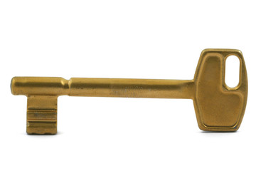 gilded key