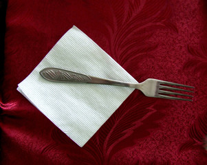 fork & napkin