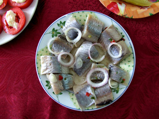 herring slices