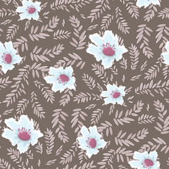 seamless floral wallpaper pattern