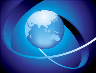 aqua globe - india & asia