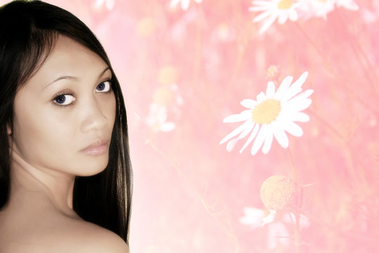 frühlings - gefühle - frau