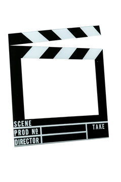 movie slate board frame