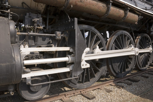 steam engine wheels