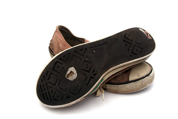 old sneakers