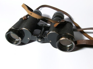 binoculars isolated