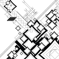 ebb flow outlined square