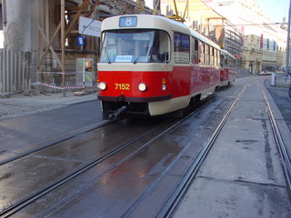 Fototapeta na wymiar tramwaj
