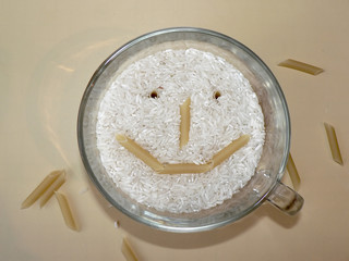 rice smile