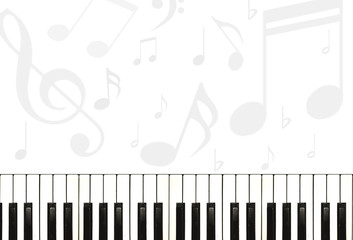 Naklejka premium music background