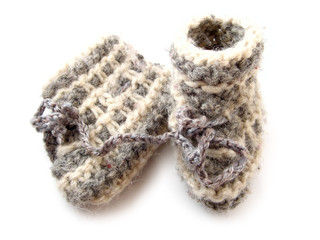 baby wool slipper
