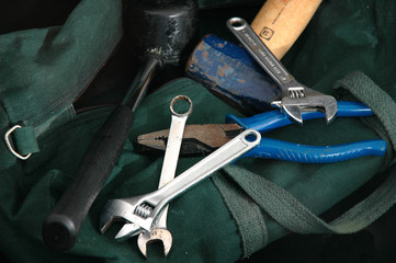 tool bag and tools 1
