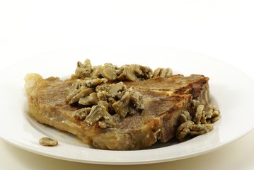 sauteed steak