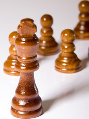 king and pawns