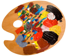 a painters pallette
