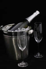 sylvesterfeier - sekt