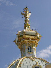 Fototapeta premium domes gold