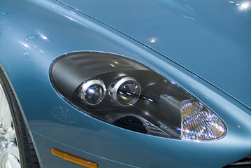aston martin headlight