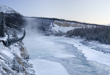 this river cannot freeze at -25c