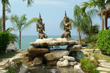 two sculpture