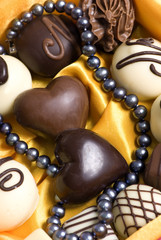 pearls and chocolate