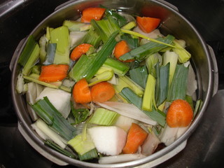 préparer la soupe