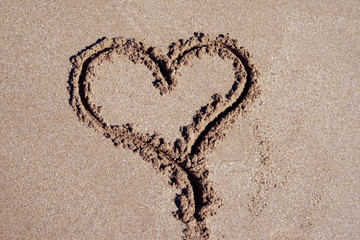 sand heart
