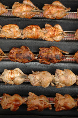 poulets rôtis