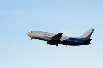 Fototapeta premium aircraft on takeoff