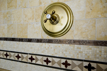 tile detail shower